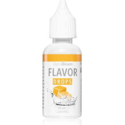 GymBeam Flavor Drops dochucovadlo příchuť Caramel 30 ml