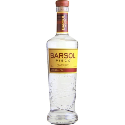 Barsol Pisco Quebranta 41.3% 0,7 l (čistá fľaša)