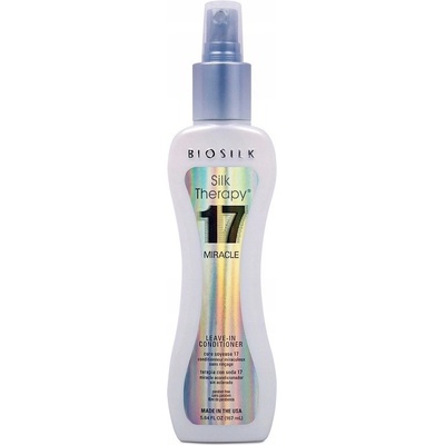 BioSilk Silk Therapy 17 Miracle Leave-In-Conditioner ľahký hodvábny kondicionér v bezoplachovom spreji 167 ml