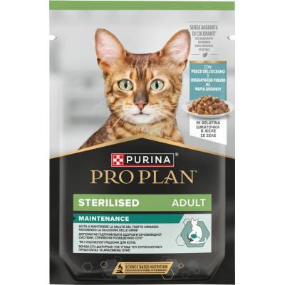 Purina PRO PLAN Sterilised ryba v želé 26x85 g