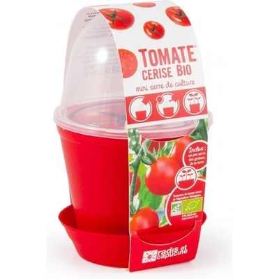 Radis et Capucine БИО Чери - саксия с капак/оранжерия (032666)