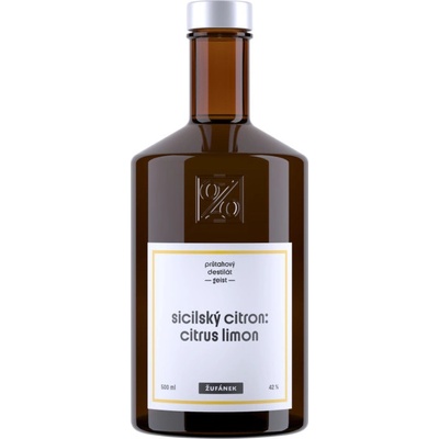 Žufánek Sicilský citrón geist 42% 0,5 l (čistá fľaša)