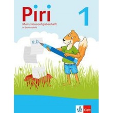 Piri 1-4. Paket Hausaufgabenheft in Druckschrift 5er-Paket Klasse 1