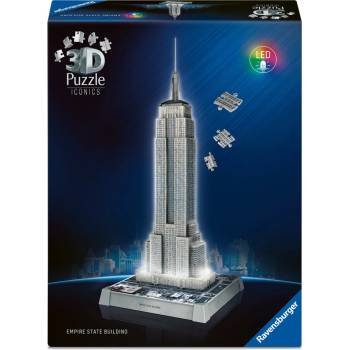 Ravensburger 3D puzzle Iconics Empire State Building LED 241 ks