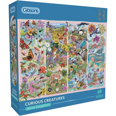 Gibsons Пъзел Gibsons от 1000 части - Любопитни същества (G6381)