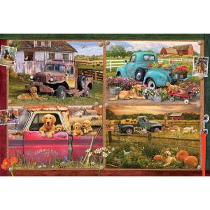 Cobble Hill - Puzzle It's a Dog's Life - 2 000 piese