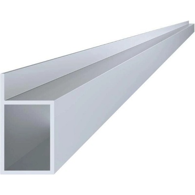 Hliníkový uzavřený profil tvaru L 40x55x75x3, s výstupkem 3m +/- 5mm (AL-LP1-3)