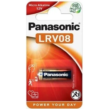 Panasonic Алкална батерия panasonic А23 lrv08, 12v, За аларми, 1бр. блистер (pan-ba-lr23-1pk)