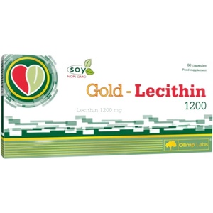 Olimp Gold Lecithin 1200, 1200 mg, 60 капсули, Olimp (30212)
