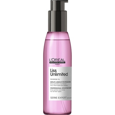 L'Oréal LOreal Professionnel Serie Expert Liss Unlimited Олио за коса против накъдряне 125 мл