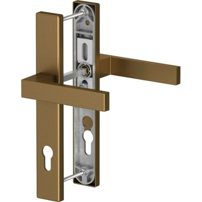 Medos Dublin Klika/klika hranatá PZ 92 mm bronz