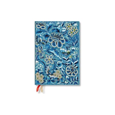 Blue Willow MIDI Vertical Softcover 12-Month Weekly Planner, 176pg, 100gsm by Paperblanks Celebrate Hanfu 2027