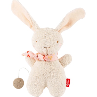 Sigikid prvý zajačik s hracím strojčekom ecru 19 cm