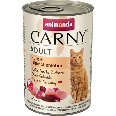 Animonda Carny Adult Morka a kuracia pečeň 6 x 400 g