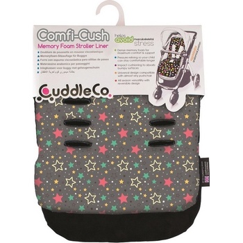 CuddleCo Comfi-Cush vložka Farebné hviezdy 80 x 33 cm