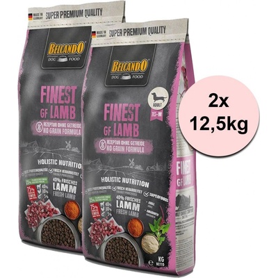 Belcando Adult Dog Finest Grain Free XS-M Lamb 2 x 12,5 kg
