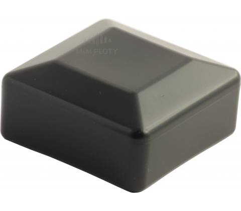 Čepička PVC 60x60 mm, černá