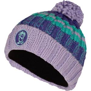 Trollkids Детска зимна шапка (beanie) Trollkids Kid's Troll Bobble Cap Beanie - Soft Purple / Wisteria Purple / Aqua Mint - размер 48-52 cm (204-6688-1511)