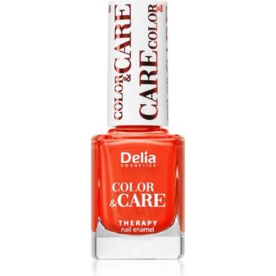 Delia Cosmetics Color&care posilující lak na nehty odstín 930 11 ml