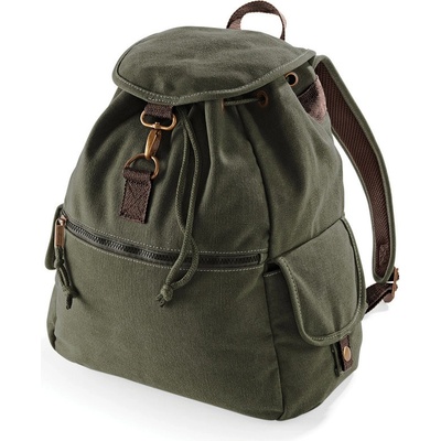 Quadra QD 612 Vintage, plátěný,COT51D612t6499 vintage mil Zelená vojenská vintage 18 l