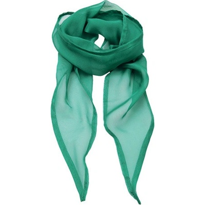 Premier Workwear šifónová šatka PR740 Emerald Pantone 341