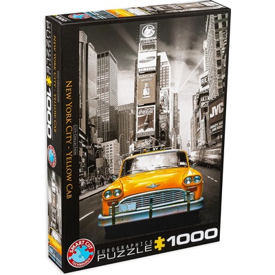 EUROGRAPHICS Пъзел Eurographics от 1000 части - Такси в Ню Йорк (EG60000657)