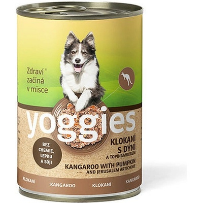 Yoggies klokaní s dýní a topinamburem 400 g