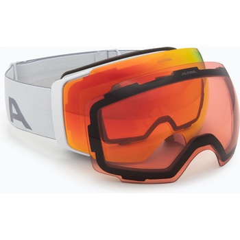 Alpina Скиорски очила Alpina Falera Mag Q-Lite white matt/red/pink