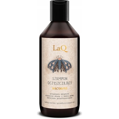 LaQ Čistiaci šampón s Niacínamidom pre jemné a mastné vlasy 300ml