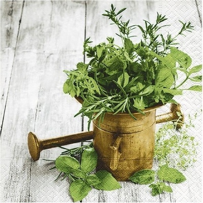 Ubrousky na dekupáž Variety of Herbs 1 ks – Zboží Mobilmania