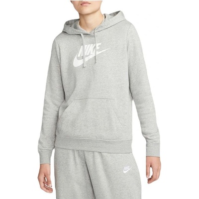 Nike NSW CLUB FLC GX STD PO HDY W DQ5775-063 šedá