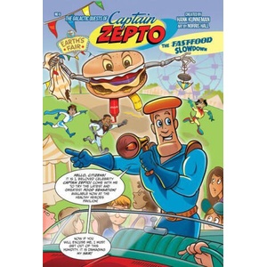 The Galactic Quest of Captain Zepto: Issue 6 | Norris Hall (ISBN: 9798881507633)