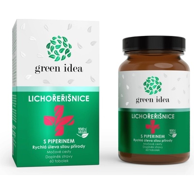 Green idea Lichořeřišnice+ s piperinem 60 tablet