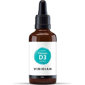 Viridian nutrition Liquid Vitamín D3 50 ml