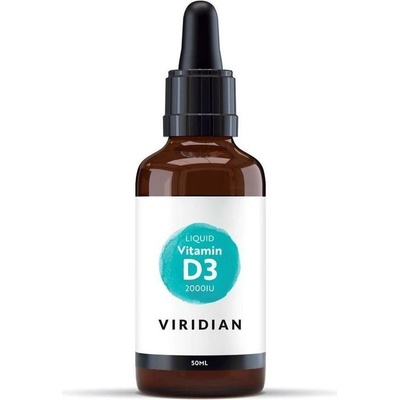 Viridian nutrition Liquid Vitamín D3 50 ml