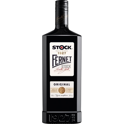 Fernet Stock Personalizovaná láhev 38% 1 l (holá láhev)