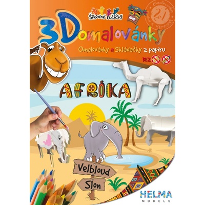 Helma 365 3D Omaľovánka Afrika