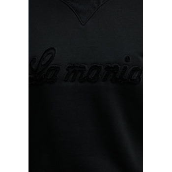 La Mania уголемен суичър дамски от памук (BRODIE)