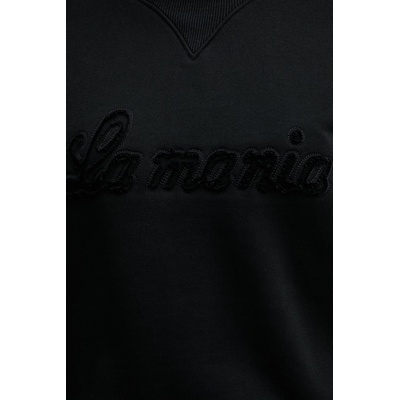 La Mania уголемен суичър дамски от памук (BRODIE)