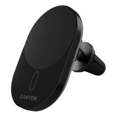 CANYON Магнитна стойка за кола с безжично зарядно Canyon OnGrip 105, Qi2 15 W, USB-C, 360°, черна (CNS-CCH105B)