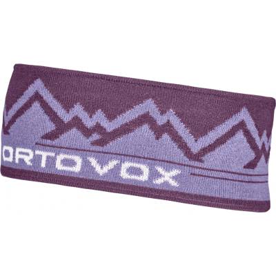 Ortovox Лента за глава Ortovox Peak Headband - Wild Berry - размер 50-56 cm (204-8713-0611)