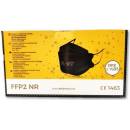 BT-FLY respirátor jednorazový 3-vrstvový FFP2 NR čierny CE1463 1 ks