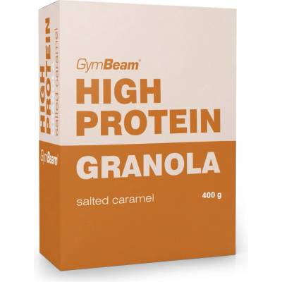 GymBeam Високопротеинова гранола 400 g солен карамел