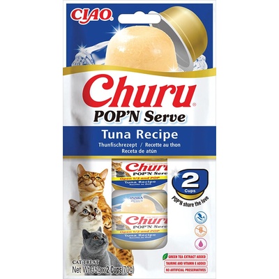 Churu Cat POP'N Serve Tuna Recipe 2x35 g
