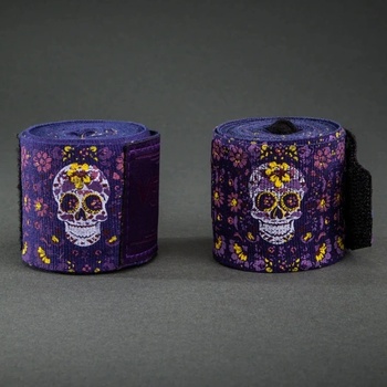 Image 1 of VENUM Бинтове за Бокс Venum Santa Muerte Handwraps - Dark Purple 4m