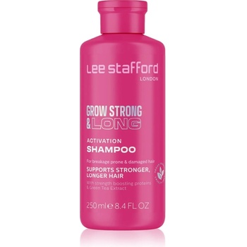 Lee Stafford Grow Strong & Long Activation Shampoo шампоан за коса за растеж на косата и укрепване от корените 250ml