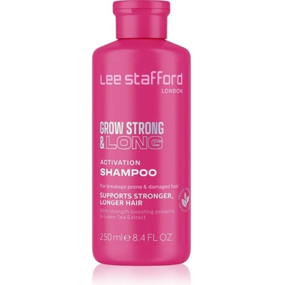Lee Stafford Grow Strong & Long Activation Shampoo шампоан за коса за растеж на косата и укрепване от корените 250ml