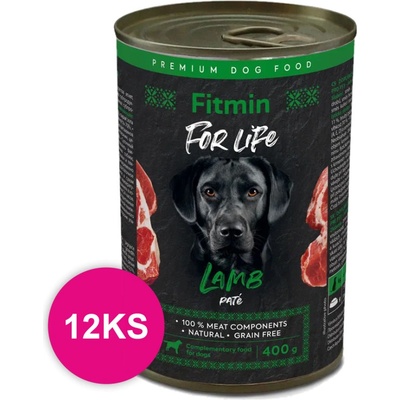 Fitmin Dog For Life Lamb 12 x 400 g
