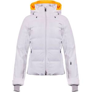 Lasse Kjus Дамско ски яке Lasse Kjus Women's Carbon Minus Jacket Ski jacket - White / Burst - размер 42 (EU) (104-5957-0215)