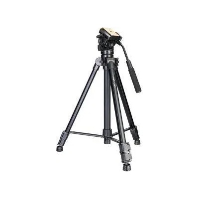 Levenhuk Триножник Levenhuk Level PLUS VT20, Хидравлична система, Метал, Височина: 600-1650 mm, Товароносимост: 10 kg, 3 Степени, levenhuk-78398